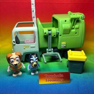 Bluey Trash Garbage Truck w/ Figures